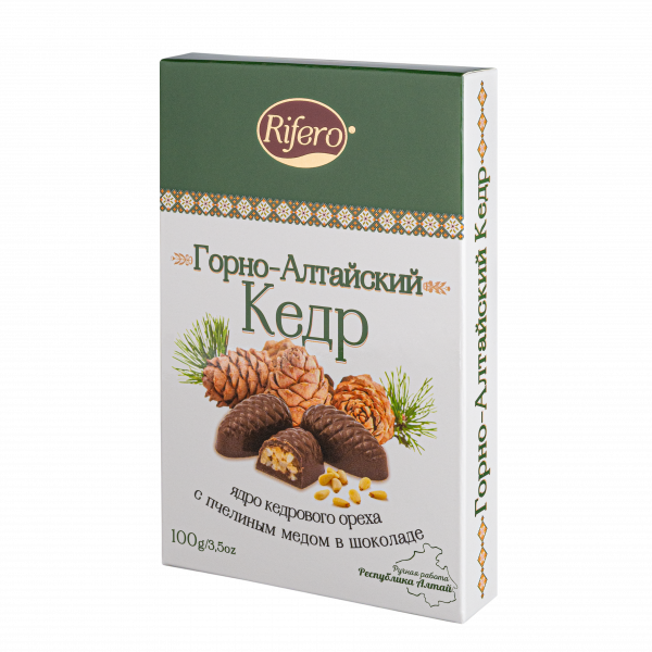 №1 Риф и ко Конфеты "Горно-Алтайский кедр" 100г  в Норильске