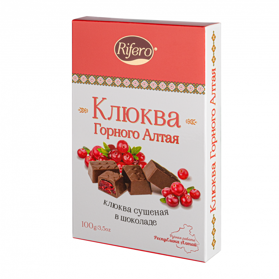  Риф и ко Конфеты "КЛЮКВА Горного Алтая" 100г         в Норильске